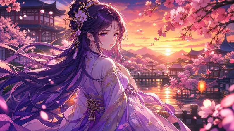 陈美娇动漫-【陈美娇动漫】汉服少女·花间梦境 完整动漫教程