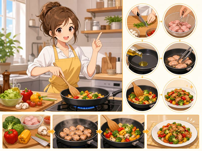 陈美娇生活动漫-【陈美娇生活动漫】家常菜动漫教程·轻松学烹饪